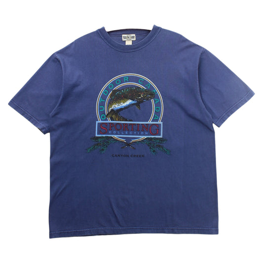 Brook trout outdoor canada canyon creek tee XL