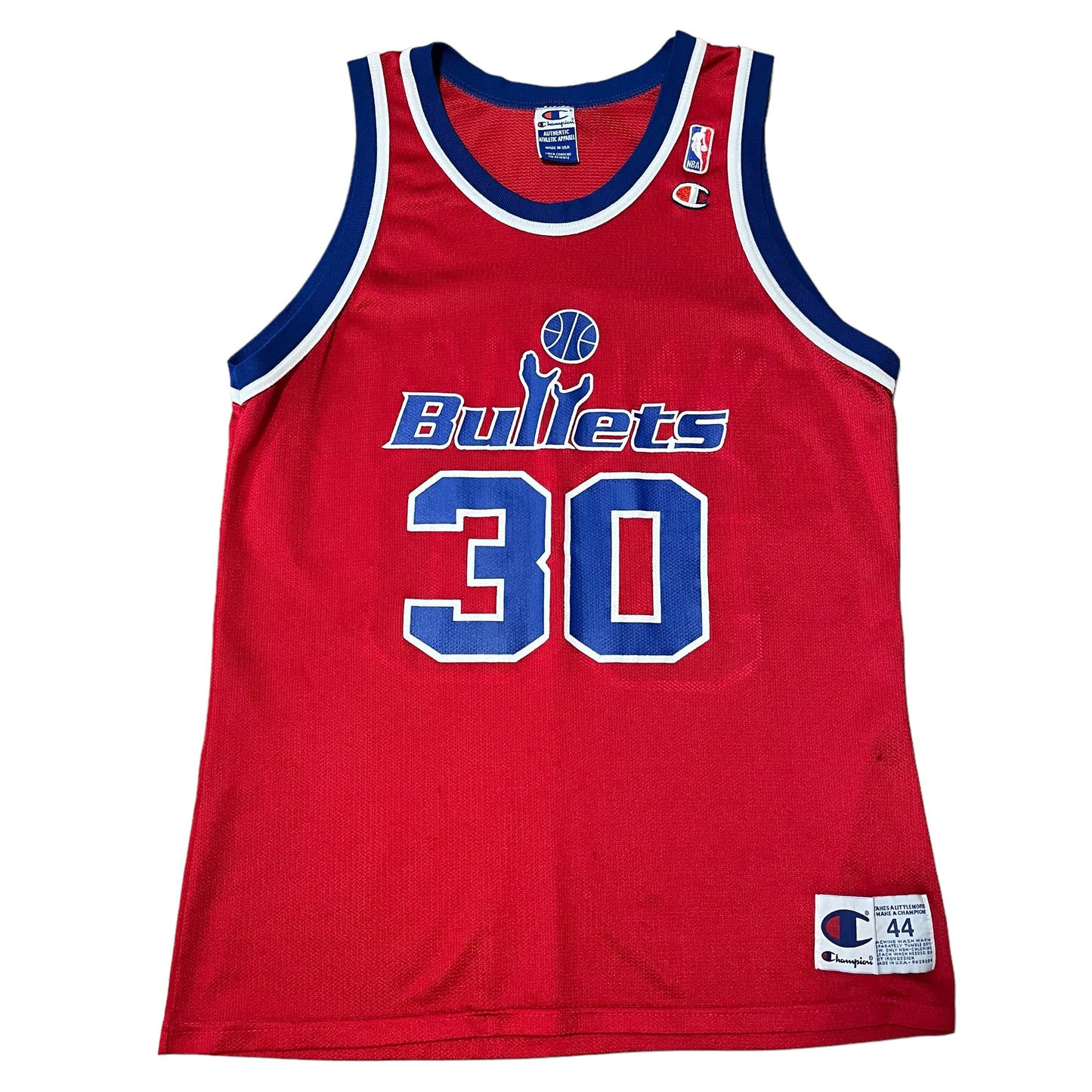 Bullets Rasheed Wallace size 44 large