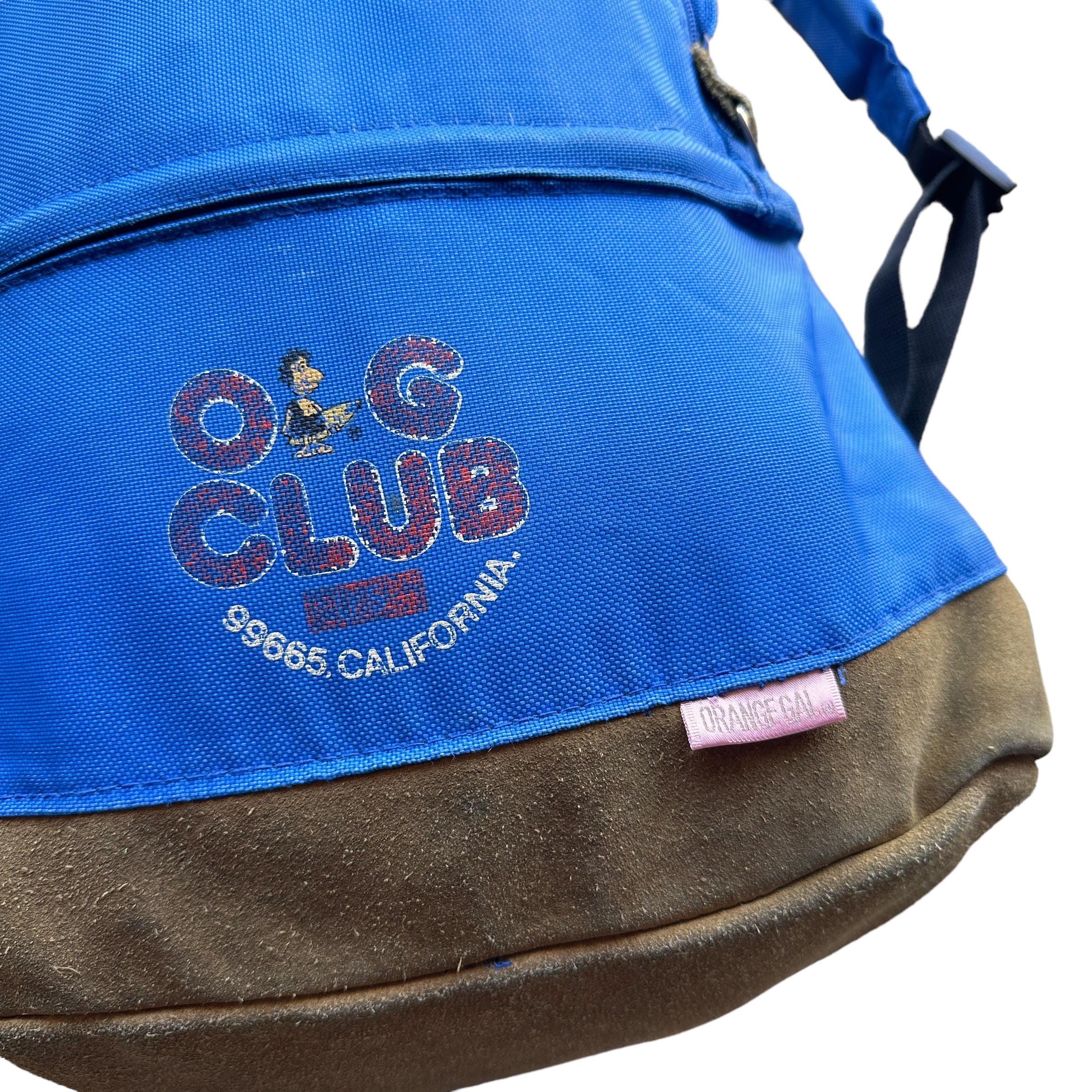 80s Orange Gal california backpack – Vintage Sponsor