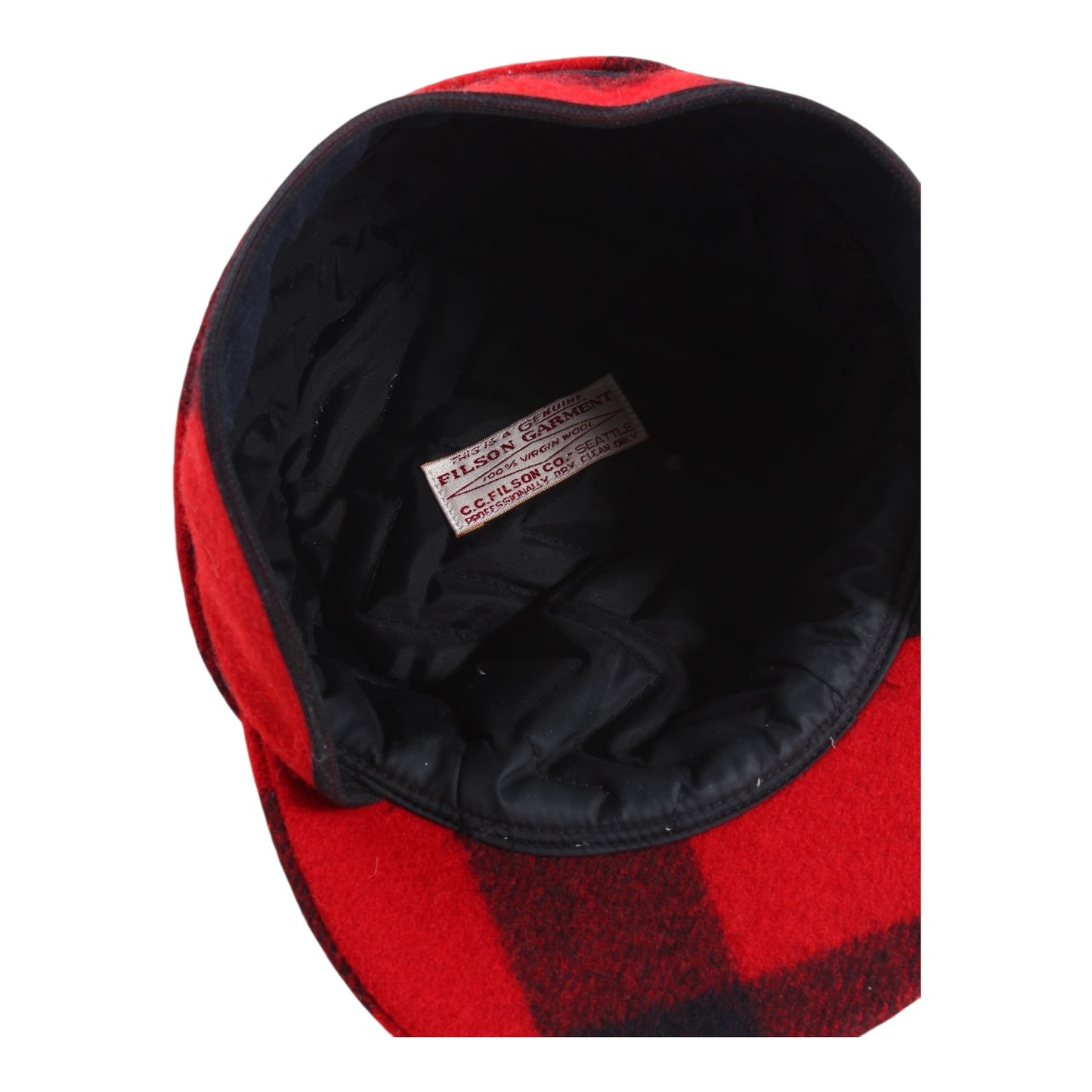 80s Filson lumberjack wool hat S/M