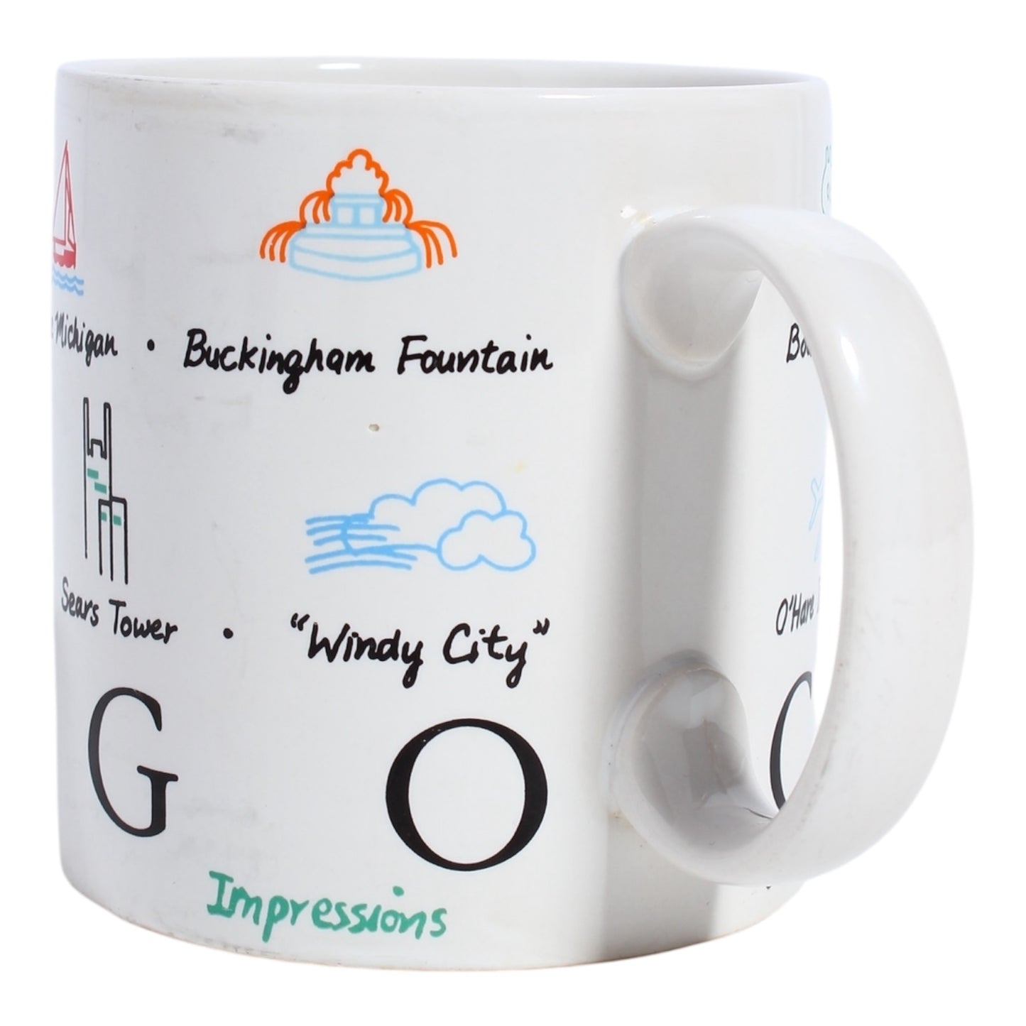 90s Chicago mug
