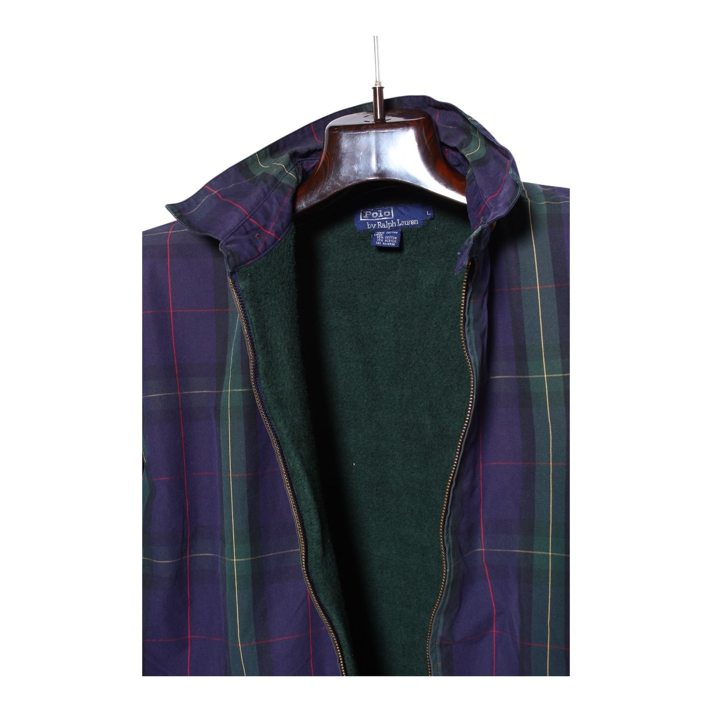 90s Polo Ralph Lauren cotton puffer jacket large