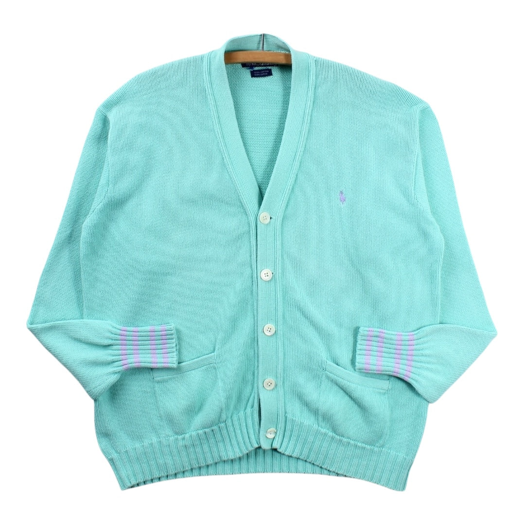 80s Polo Ralph Lauren cardigan large