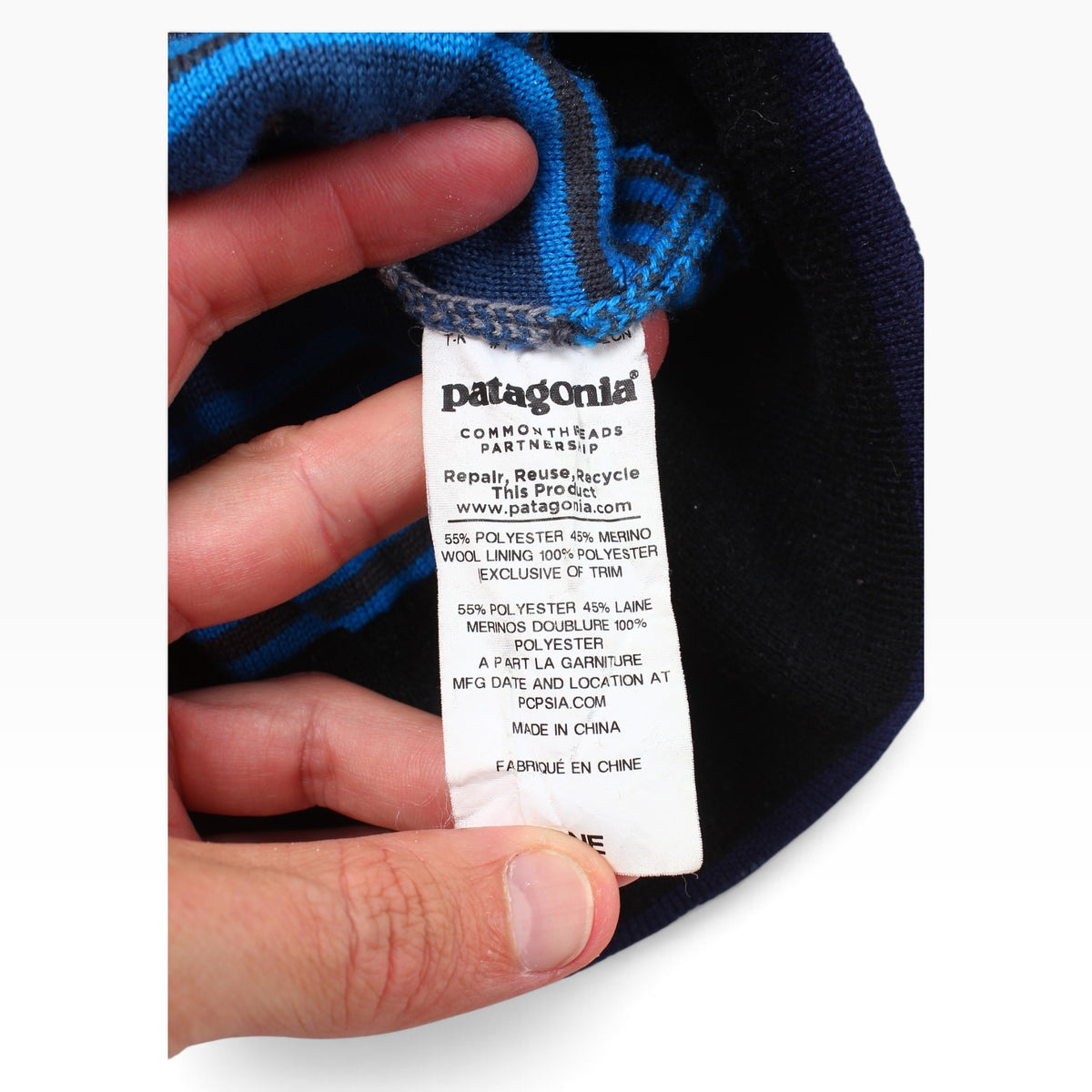 Patagonia wool blend beanie
