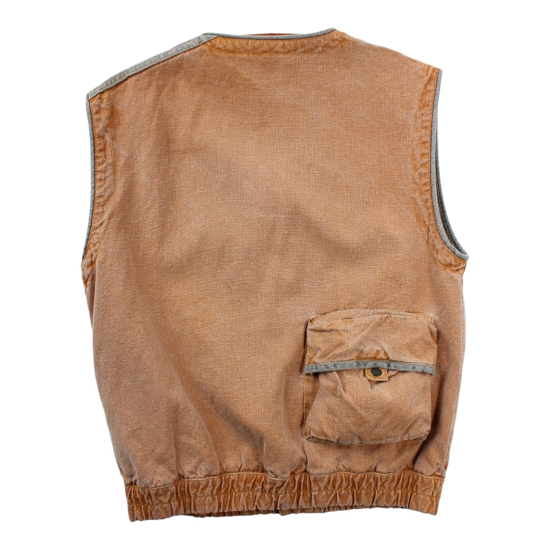 80s Timothy E cotton vest medium