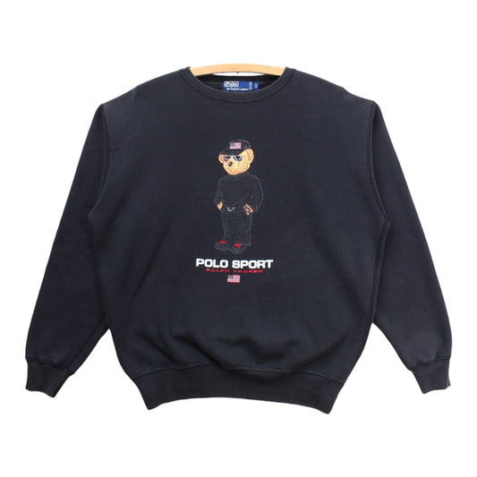90s Polo Ralph Lauren cool bear polo sport medium