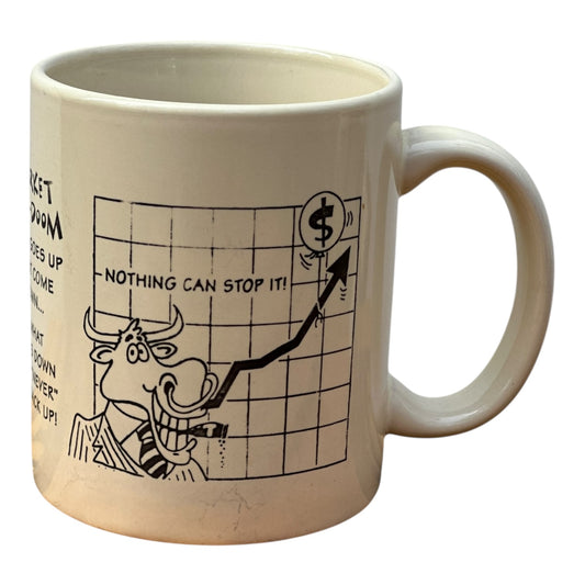 Stock Market wis-doom mug