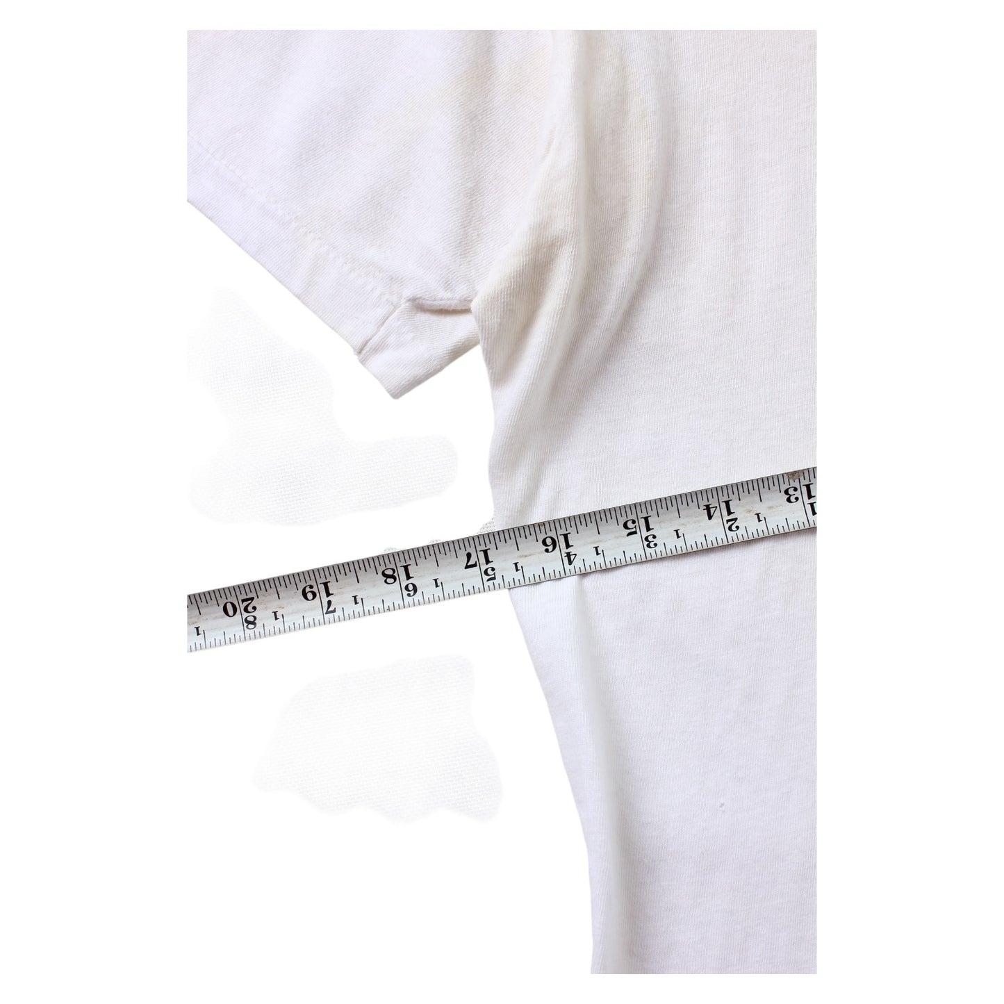 70s Blank white tee XS