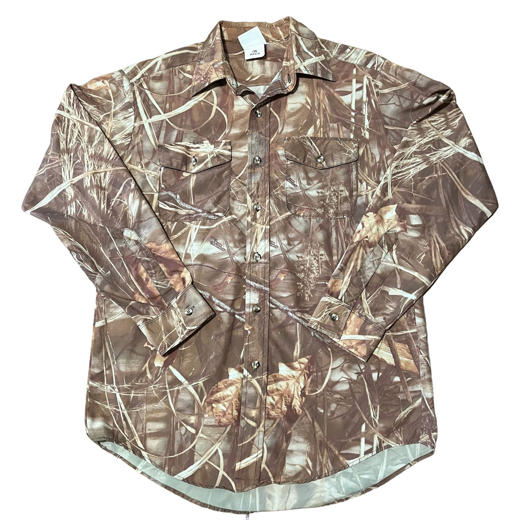 Bubba Brand camo button up large