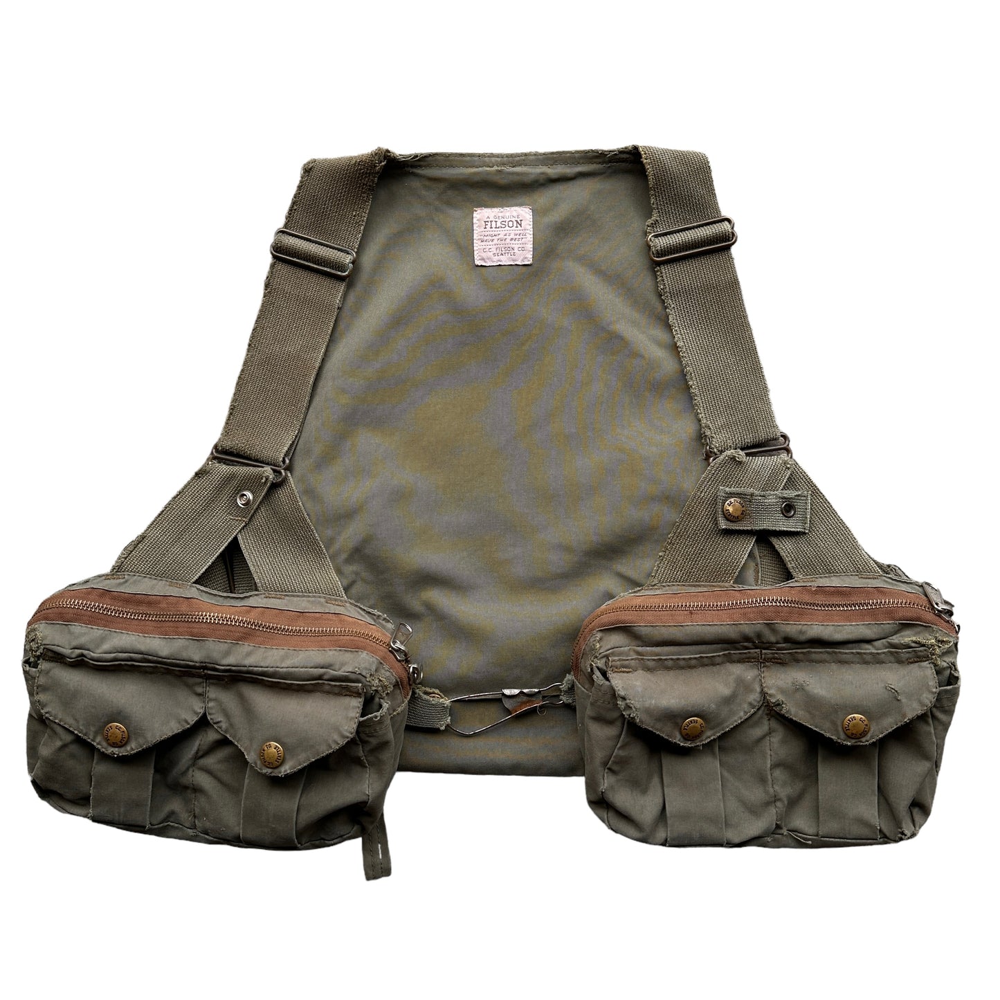 Filson fishing vest