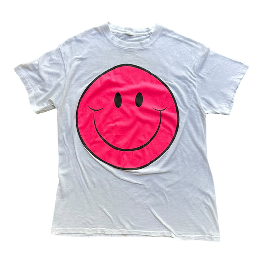 80s Smiley tee large