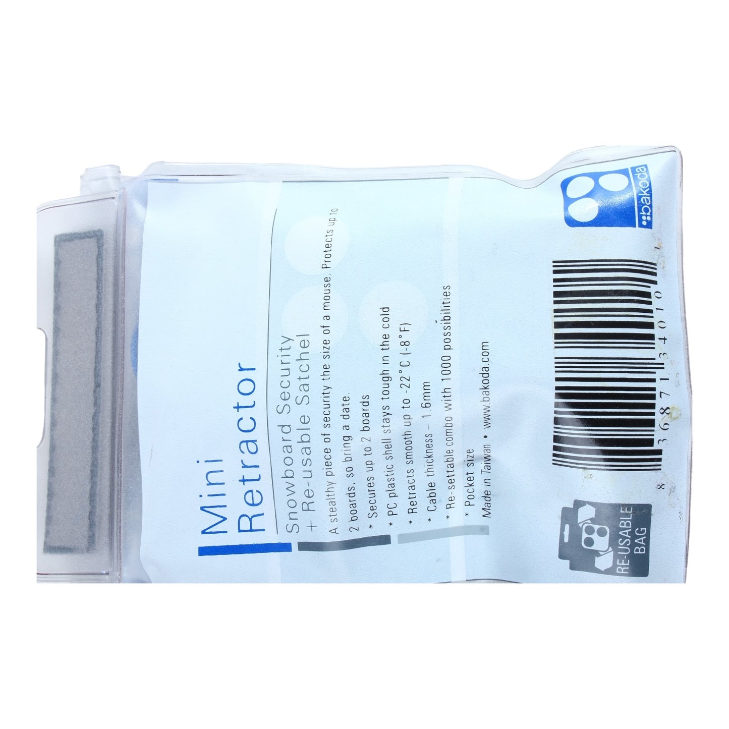 Bakoda snowboard lock and dry bag🍃🍁