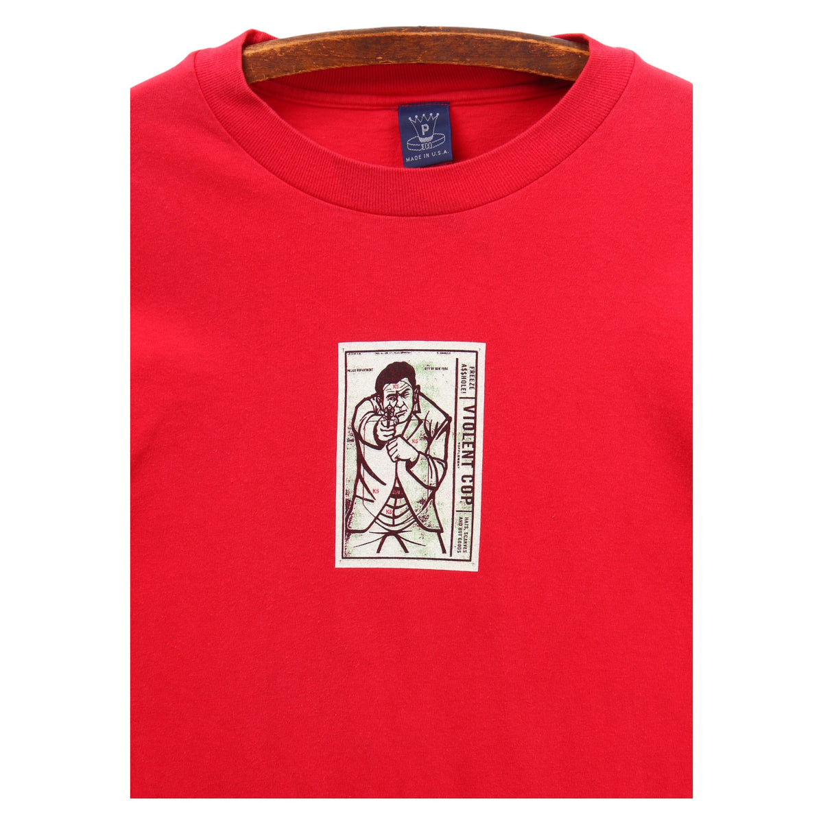 90s Shooting target tee medium