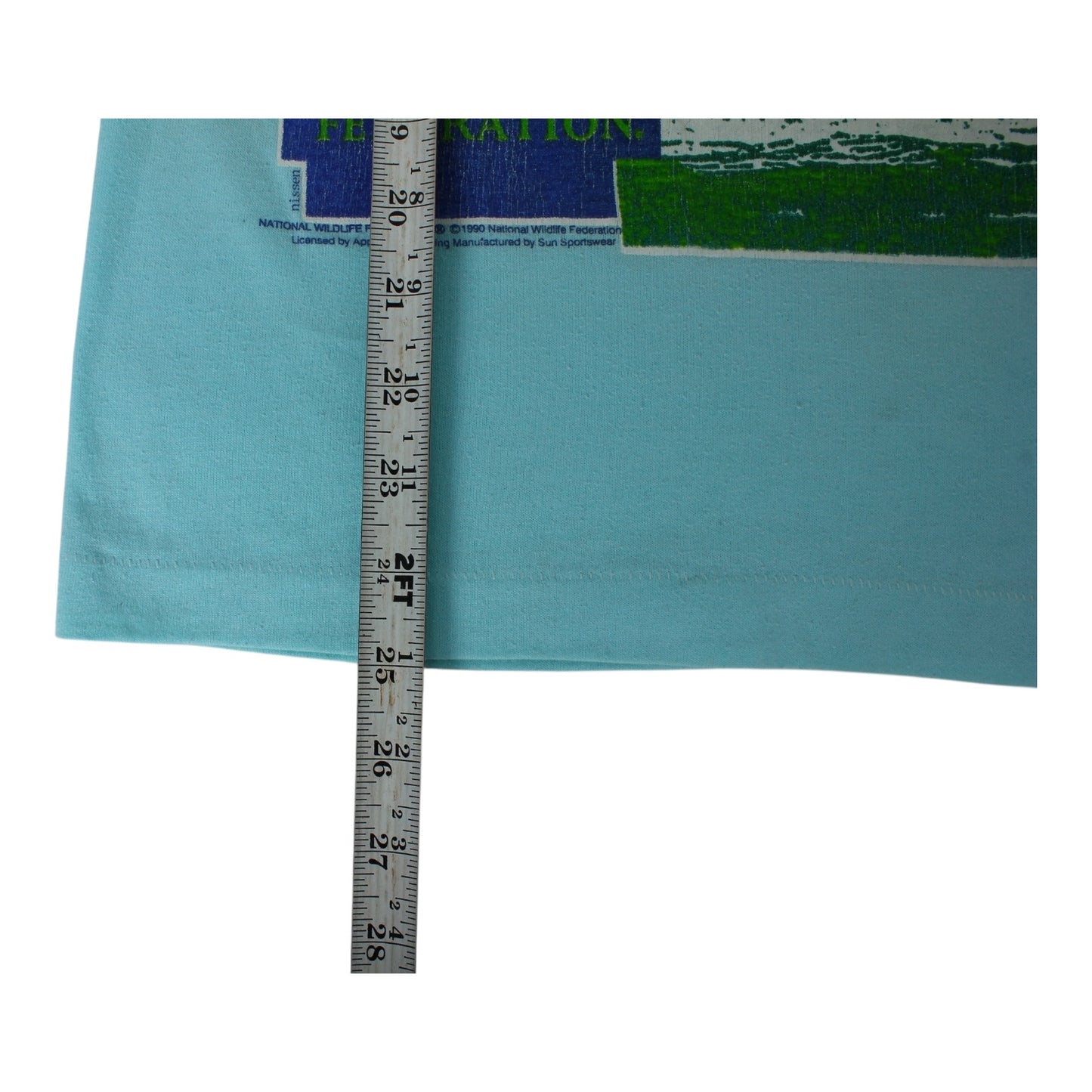 National wildlife fly fishing tee Small