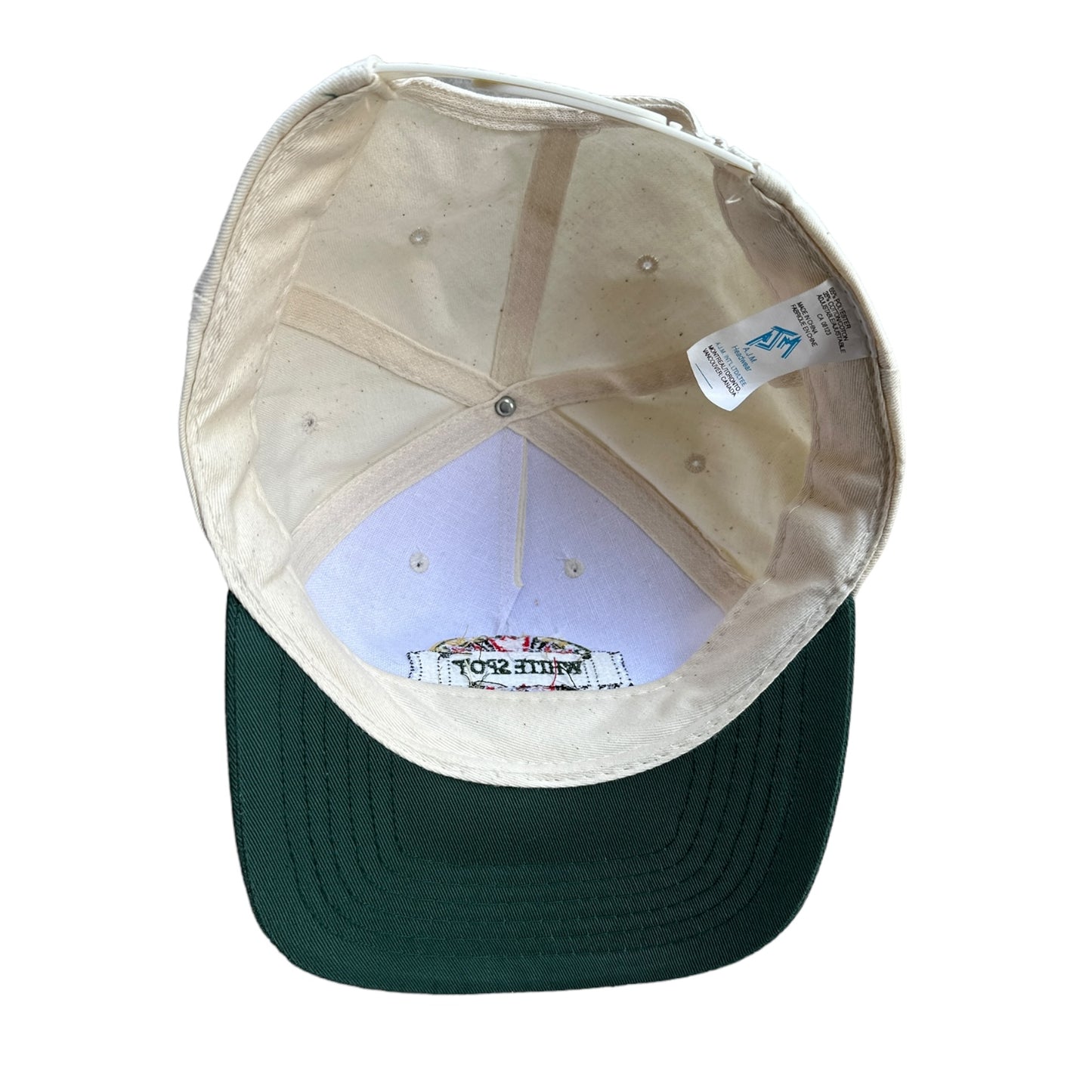 White spot hat