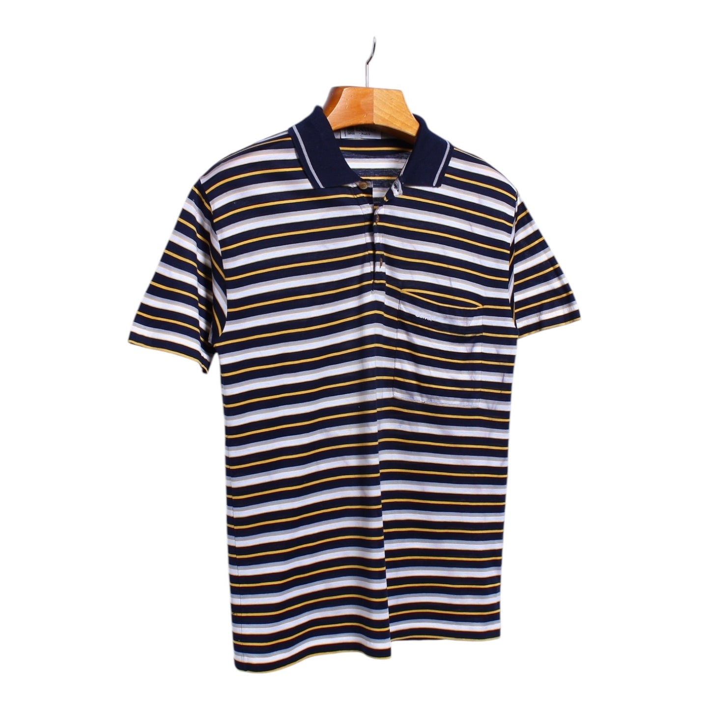 80s Lanvin pima cotton polo Small