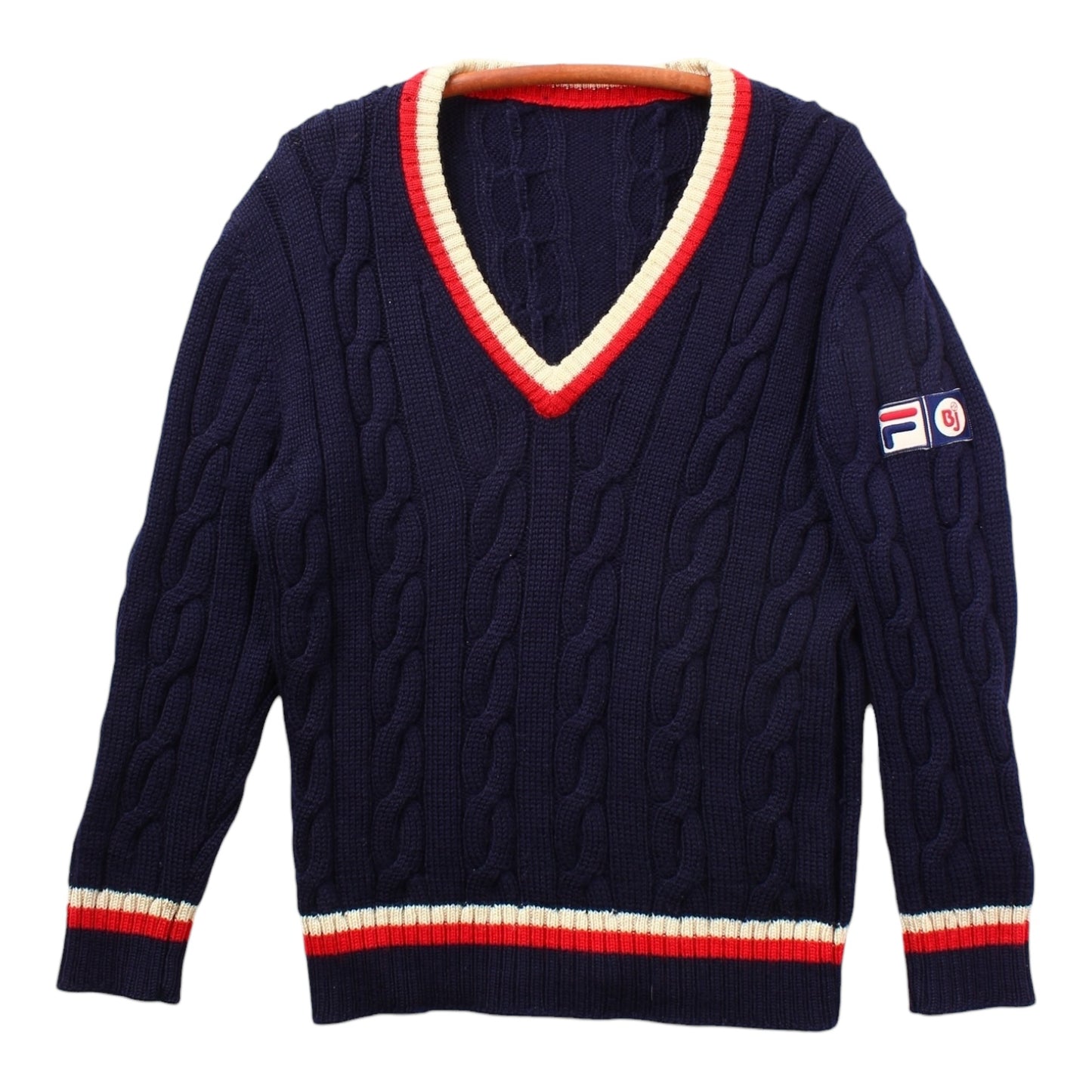 70s Fila Bjorn borg wool sweater S/M