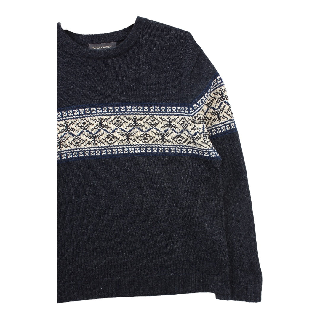 2000s Banana republic lambswool sweater large