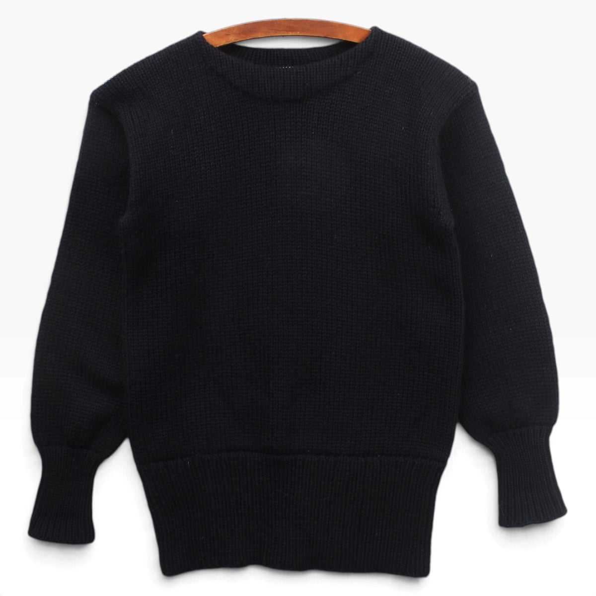 40s Wool boatneck sweater small