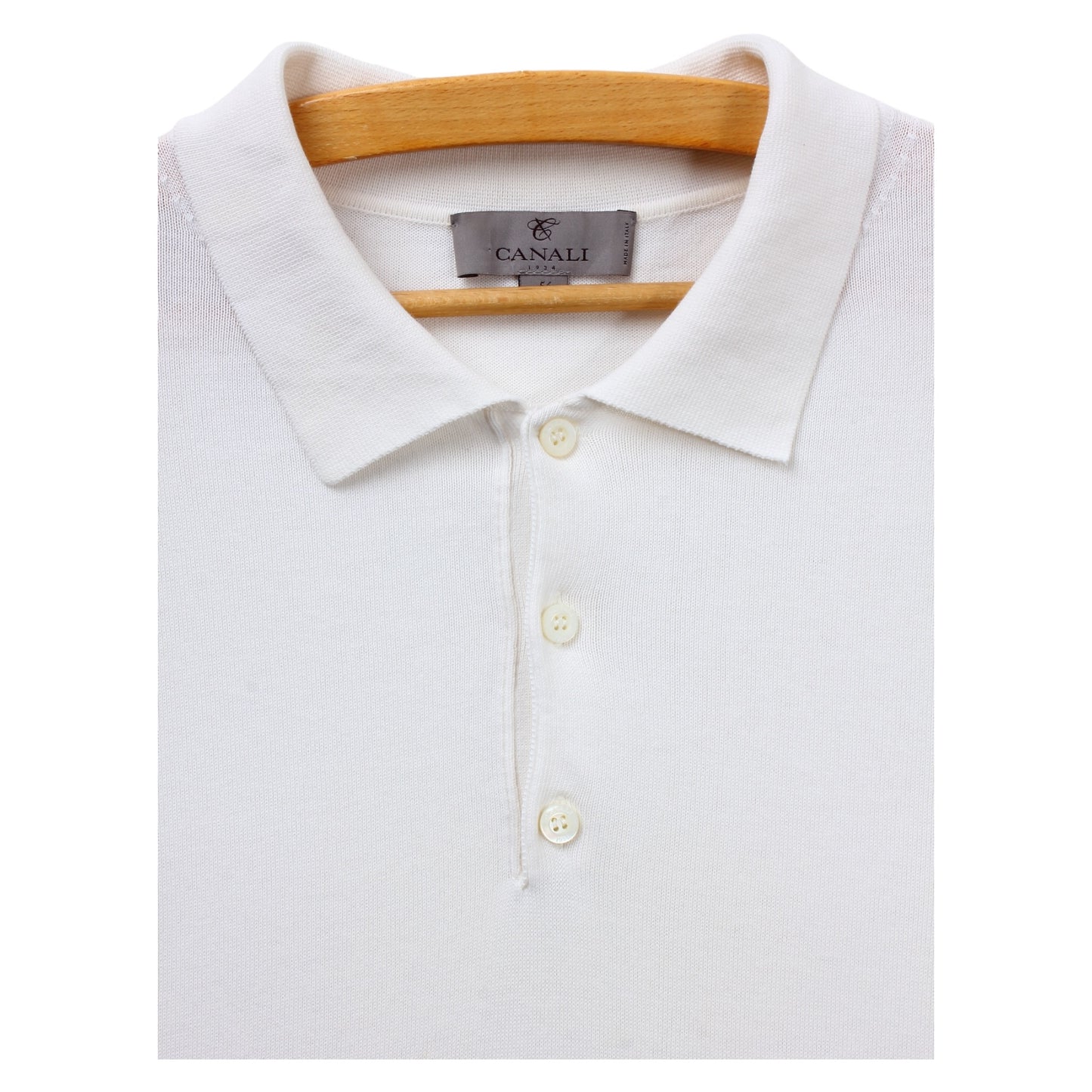 Canali knit polo large