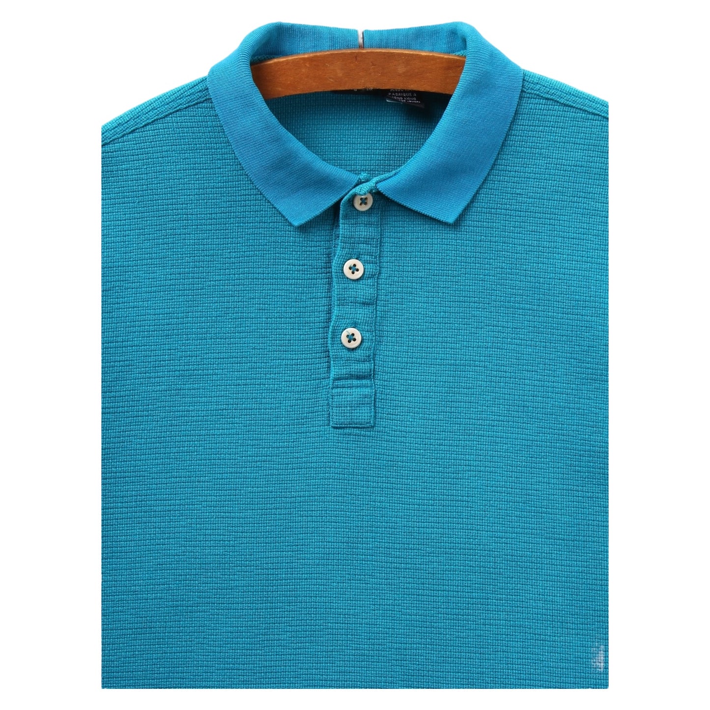 1985 Patagonia woven cotton polo  M/L