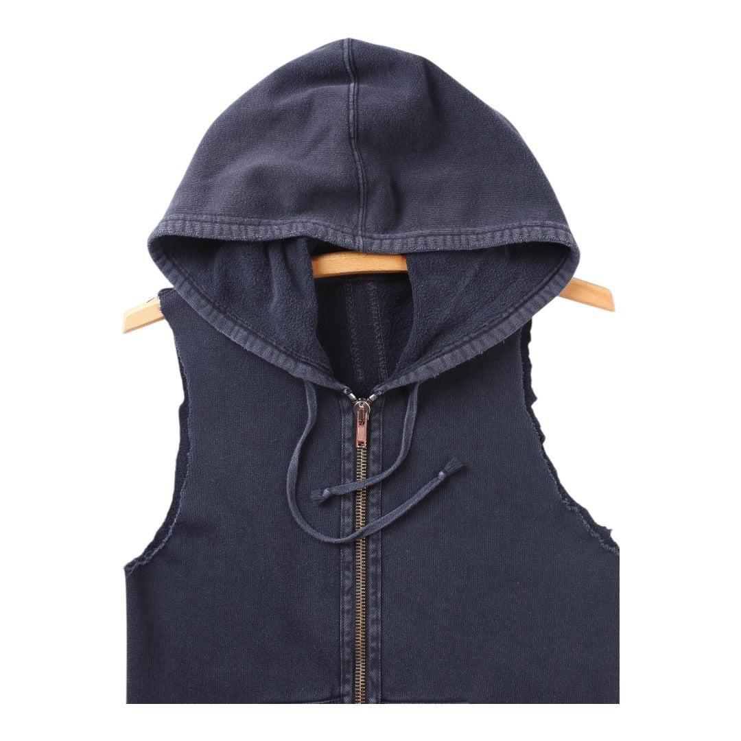 Rick owen’s sleeveless hoodie  XS