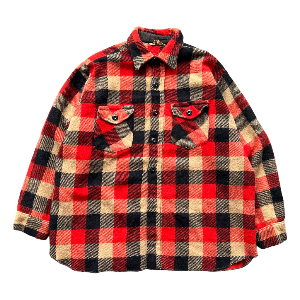 50s/60s Wool Flannel Large/XL