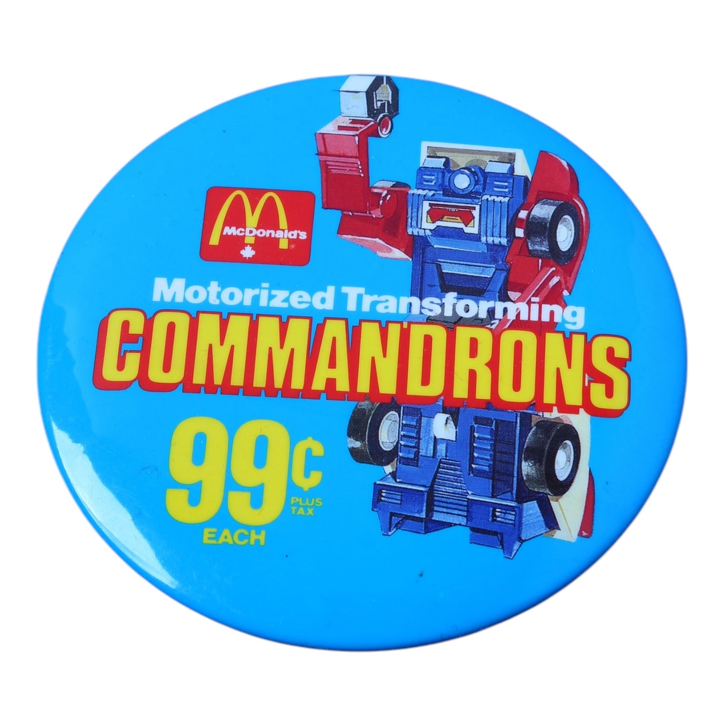 80s Mcdonald’s transformers pin