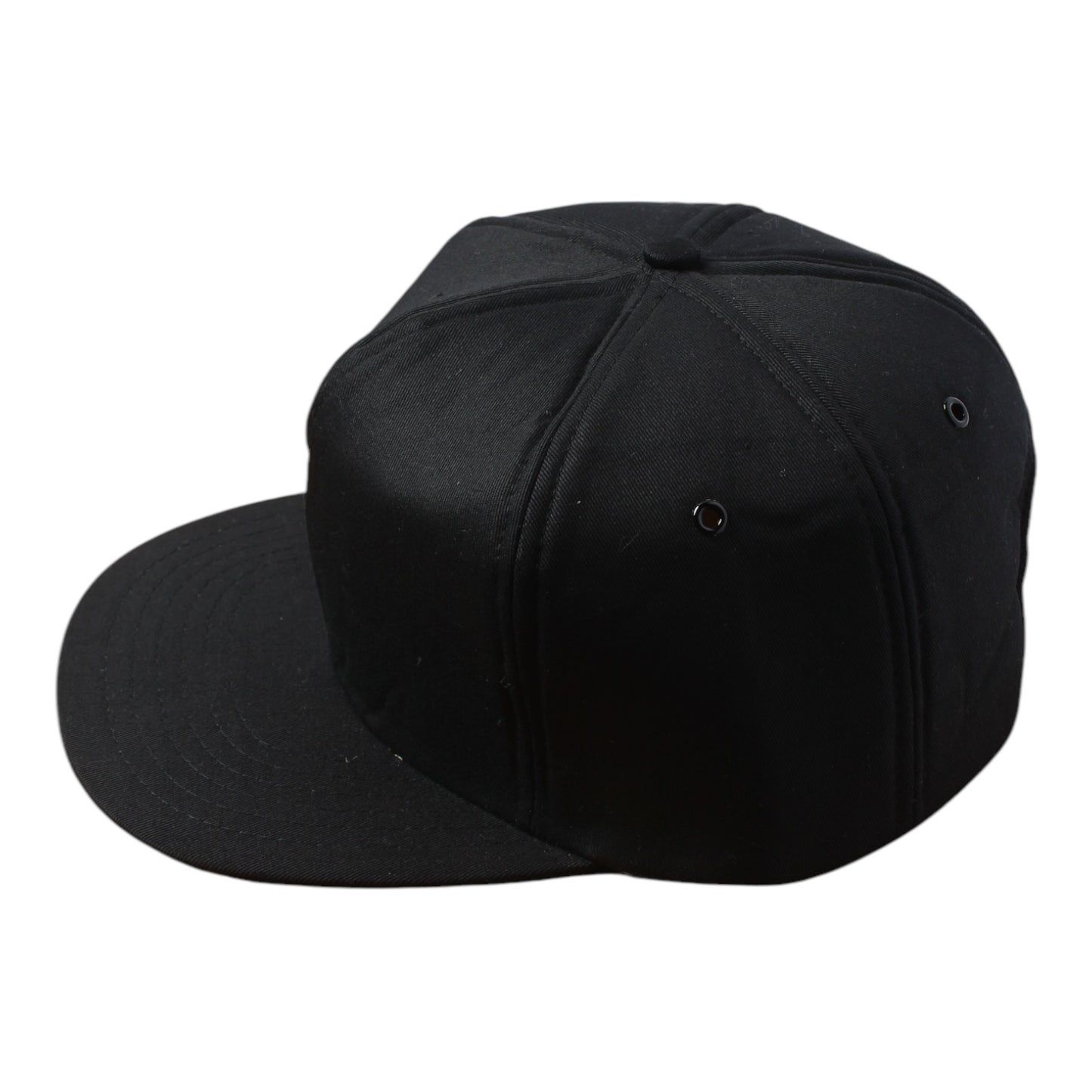 80s all foam blank black trucker hat