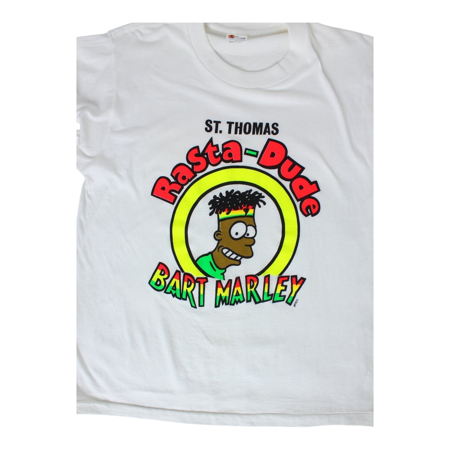 90s Rasta dude simpson tee medium