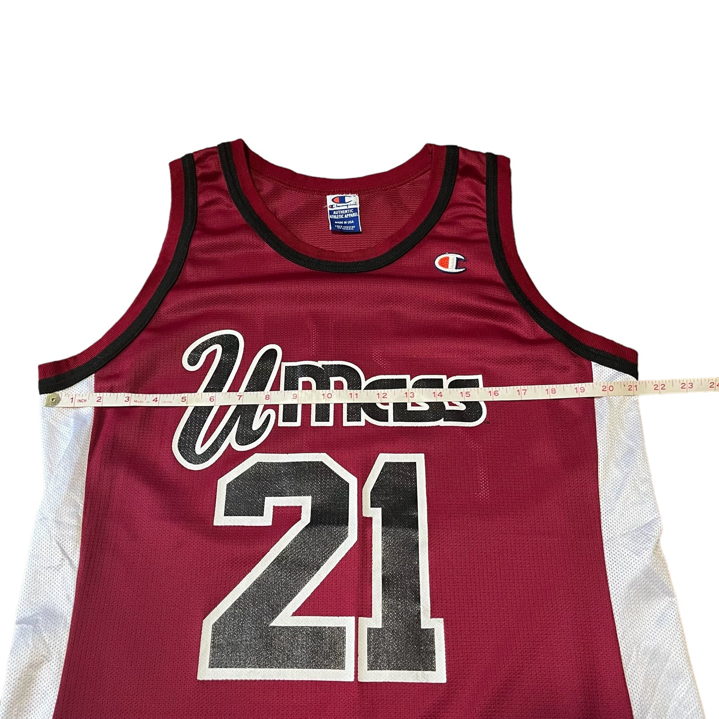 UMass Camby Champion jersey. Size 44 Large