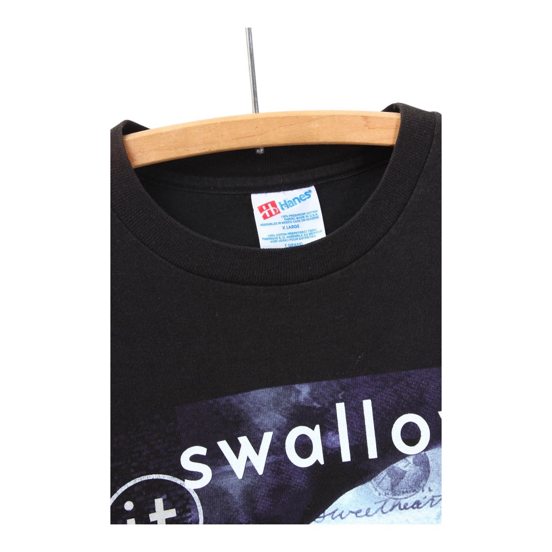 90s Alanis Morisette swallow it down tee large