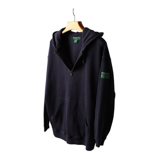 1993 Abercrombie 1/4 zip hood large