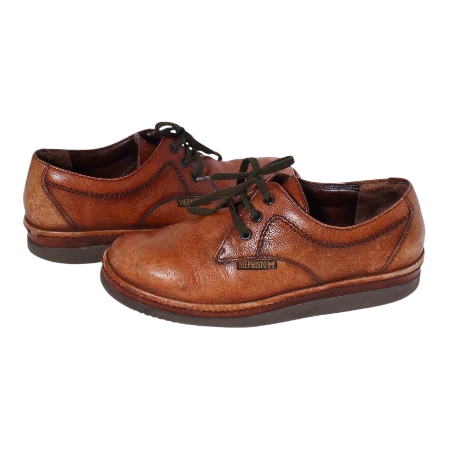 【未使用級】MEPHISTO（7.5）GORE-TEX uチップ レザー 未使用級】MEPHISTO（7.5）GORE-TEX uチップ レザー 未使用級