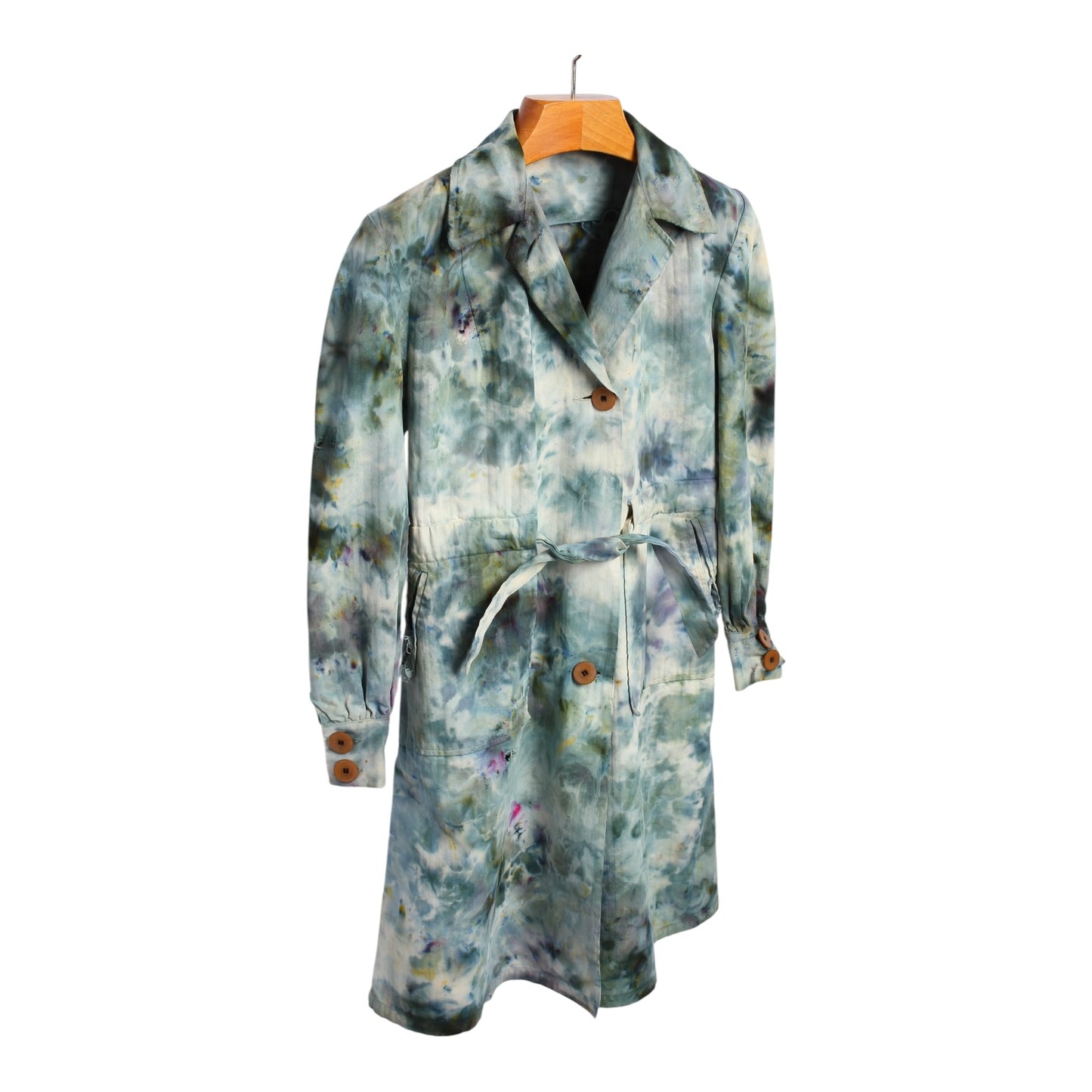 40s HBT women’s shop coat dyed by emersin