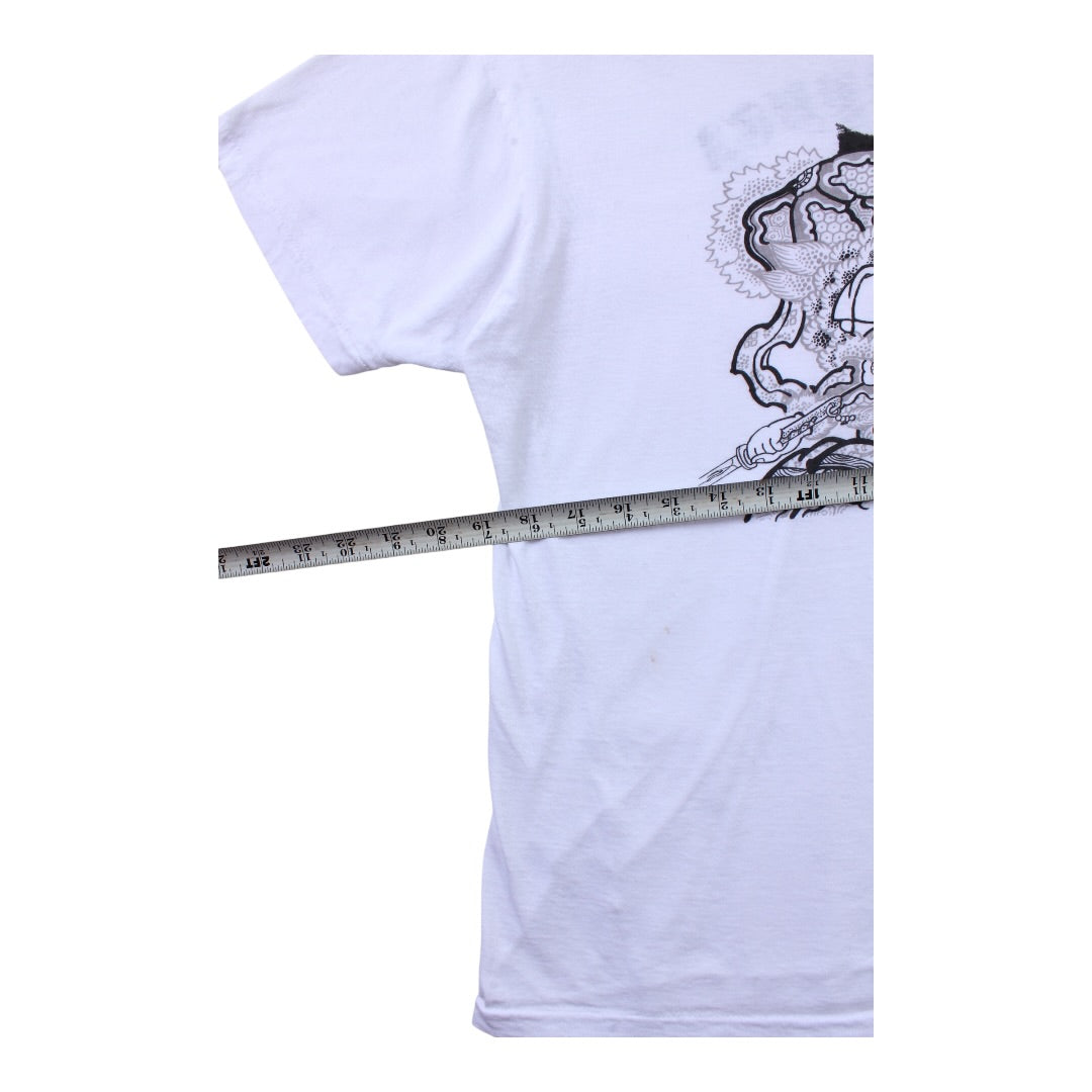 80s Japanese 50/50 tee small