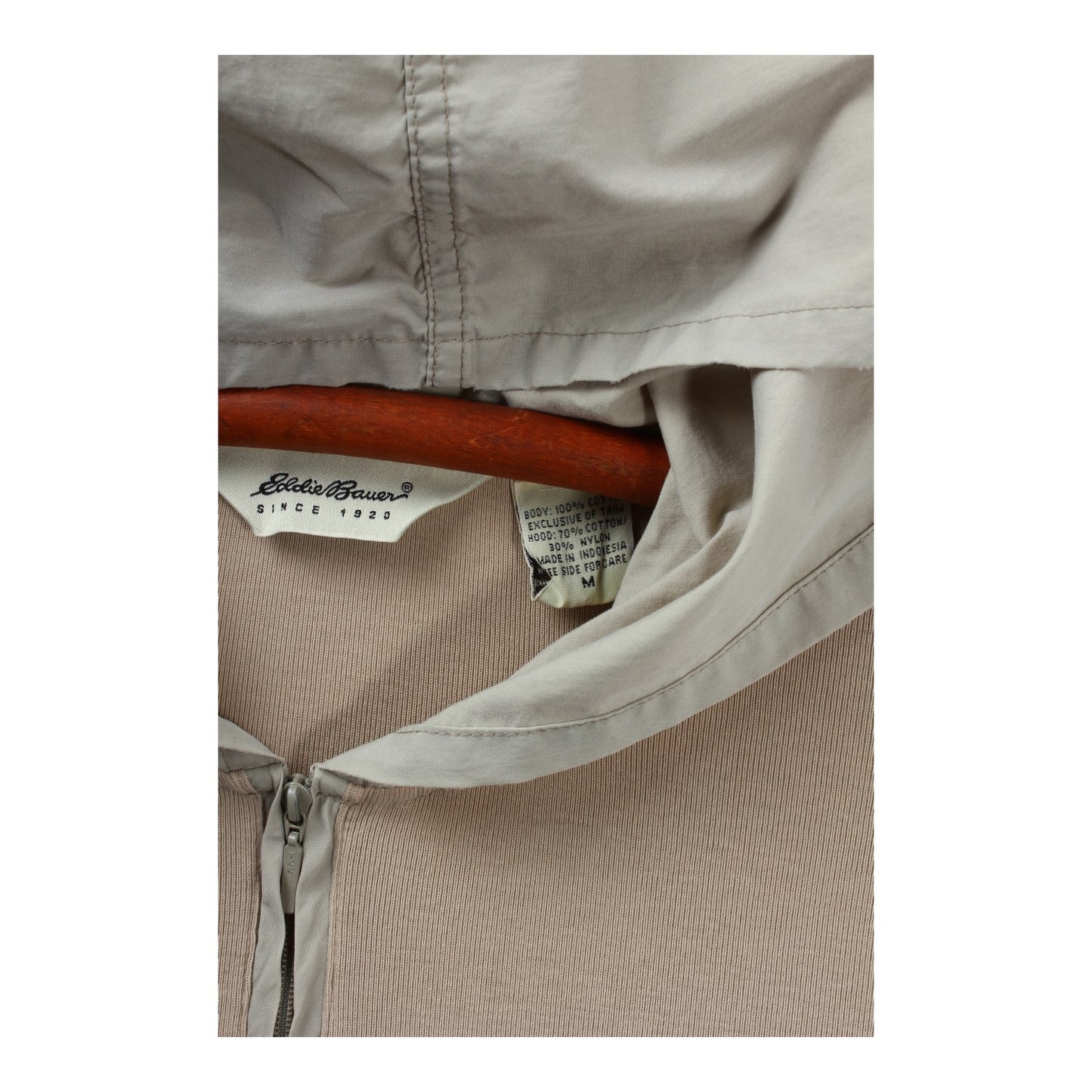 Y2k eddie bauer hooded shirt small