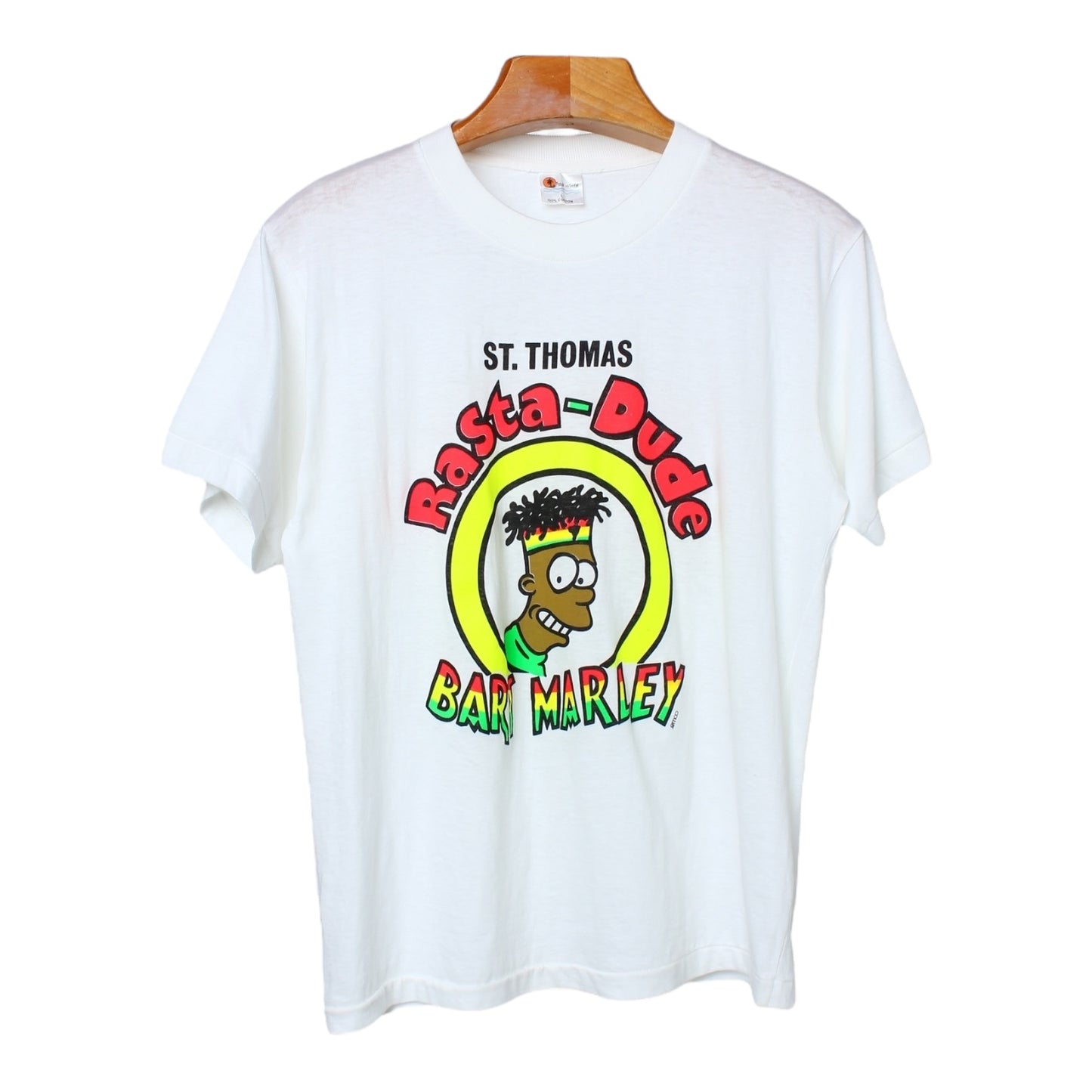 90s Rasta dude simpson tee medium