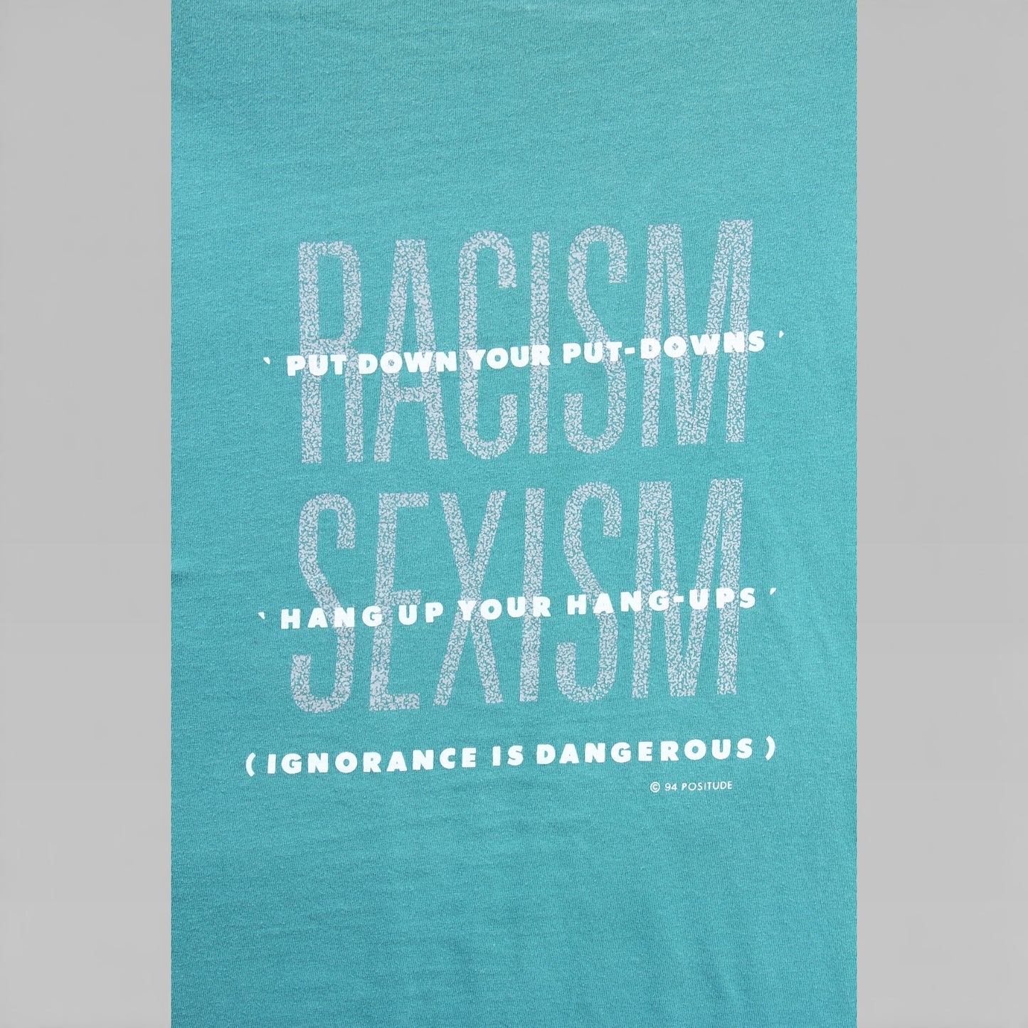 90s Ignorance is dangerous tee large