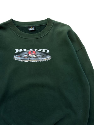 2000 Blind around the world mixmaster creager sweatshirt XL