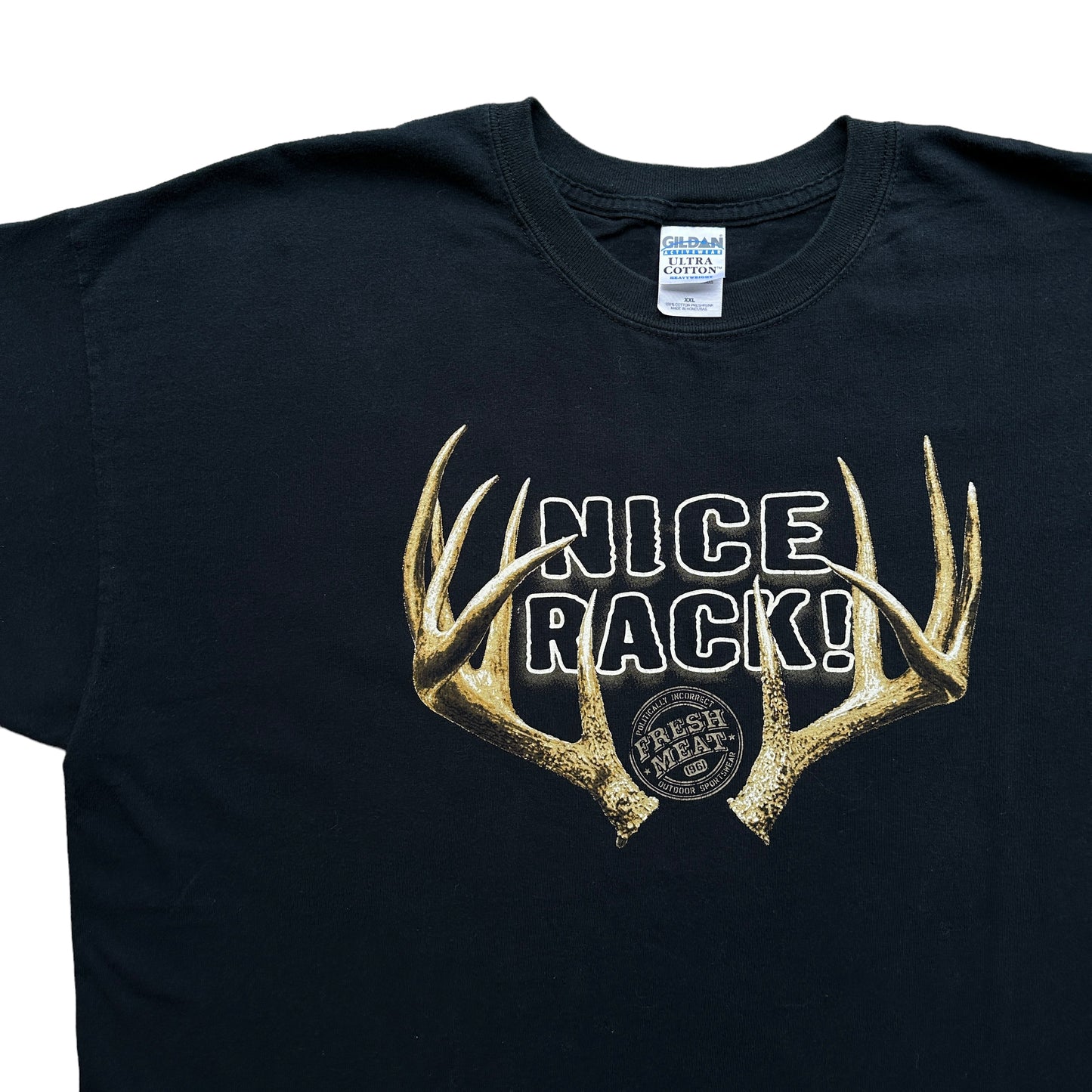 Nice rack deer hunting tee XXL