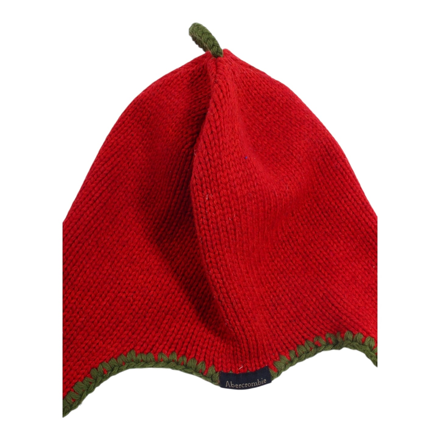 90s Abercrombie lambswool ear flap beanie