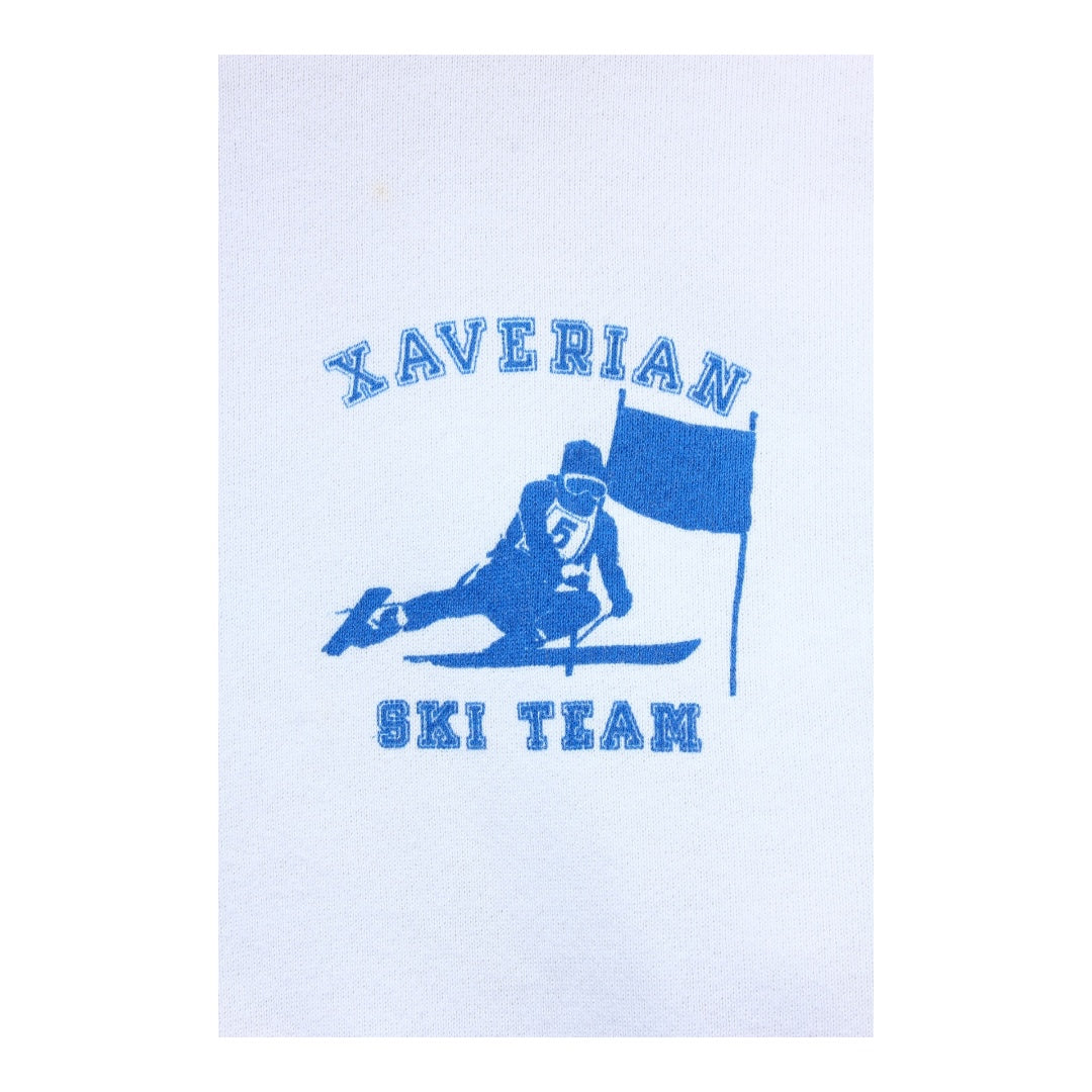 80s Xaverian ski team hoodie large