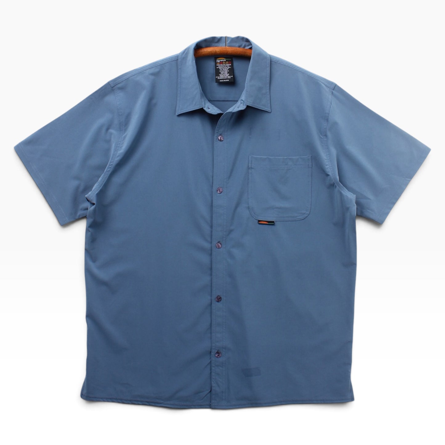 Chlorophylle nylon button up shirt XL