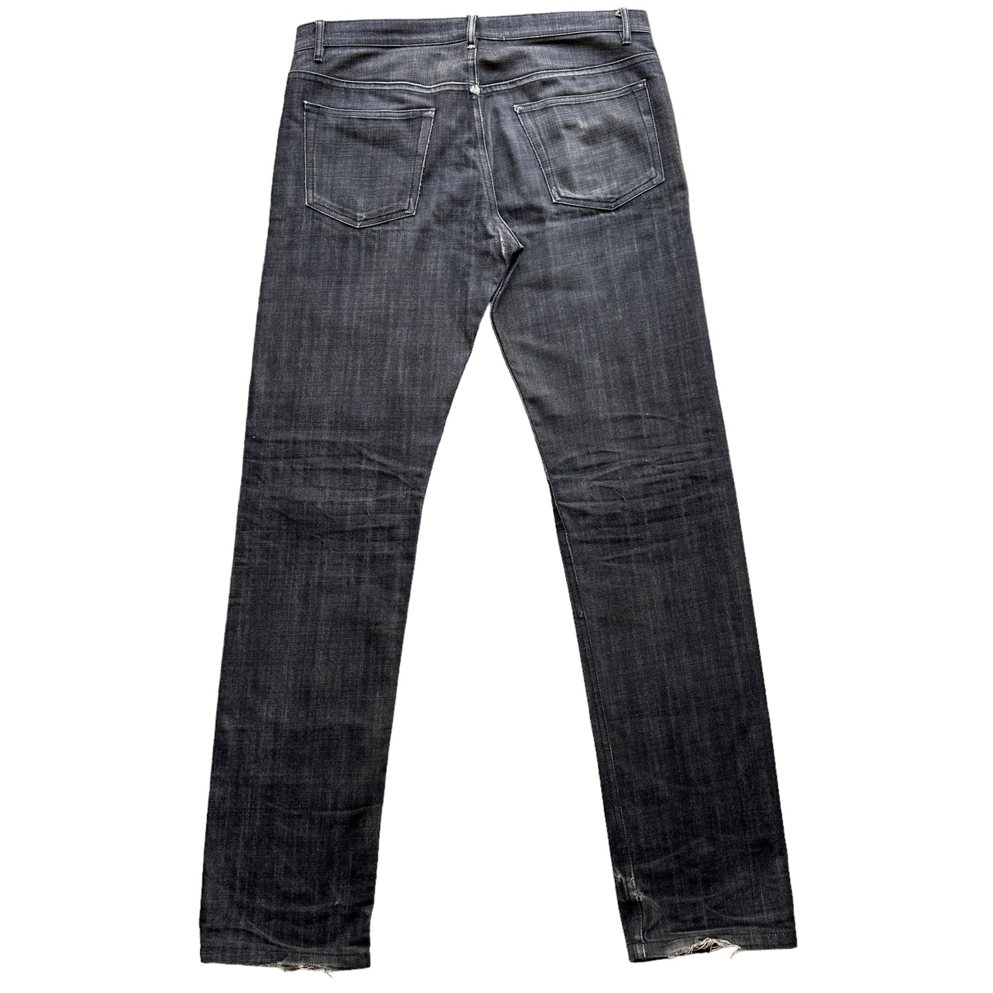 APC raw black denim new standard 34/34