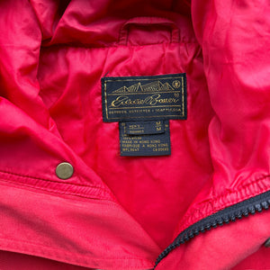 80s Eddie Bauer Red field coat large