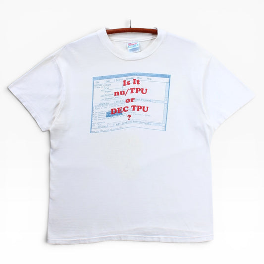 90s a soft nu/tpu tee large