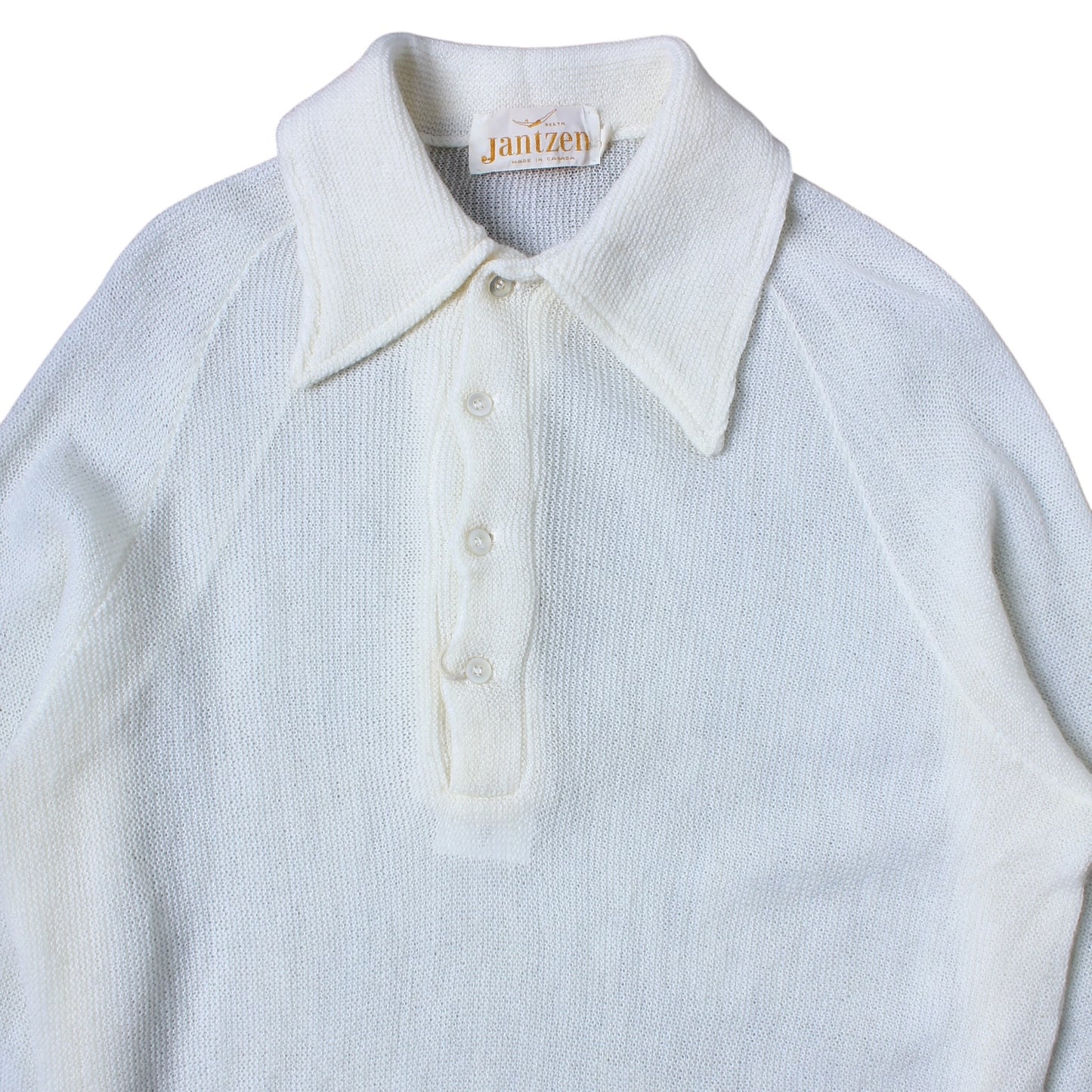 70s mohair blend polo S/M