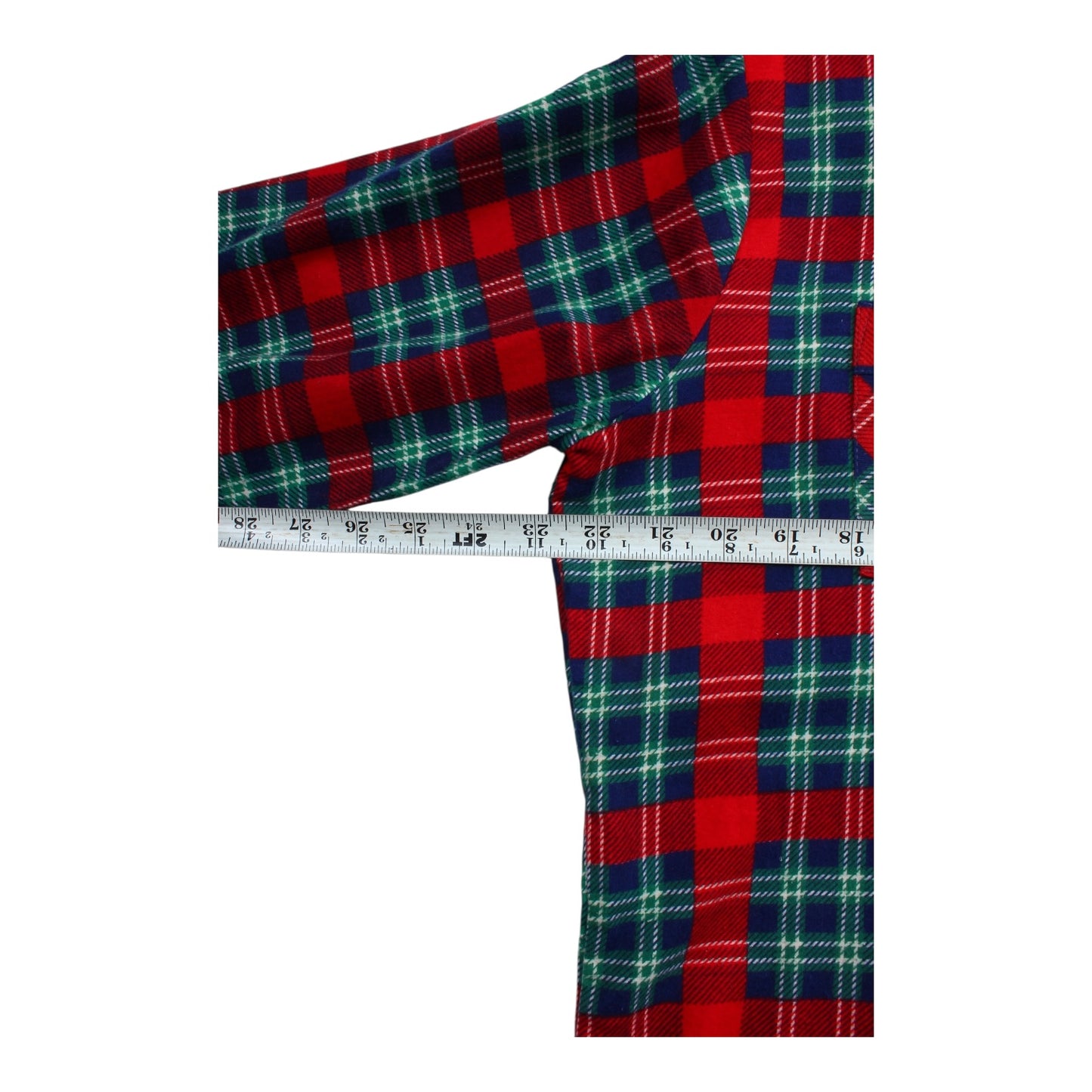 80s Christmas Flannel large