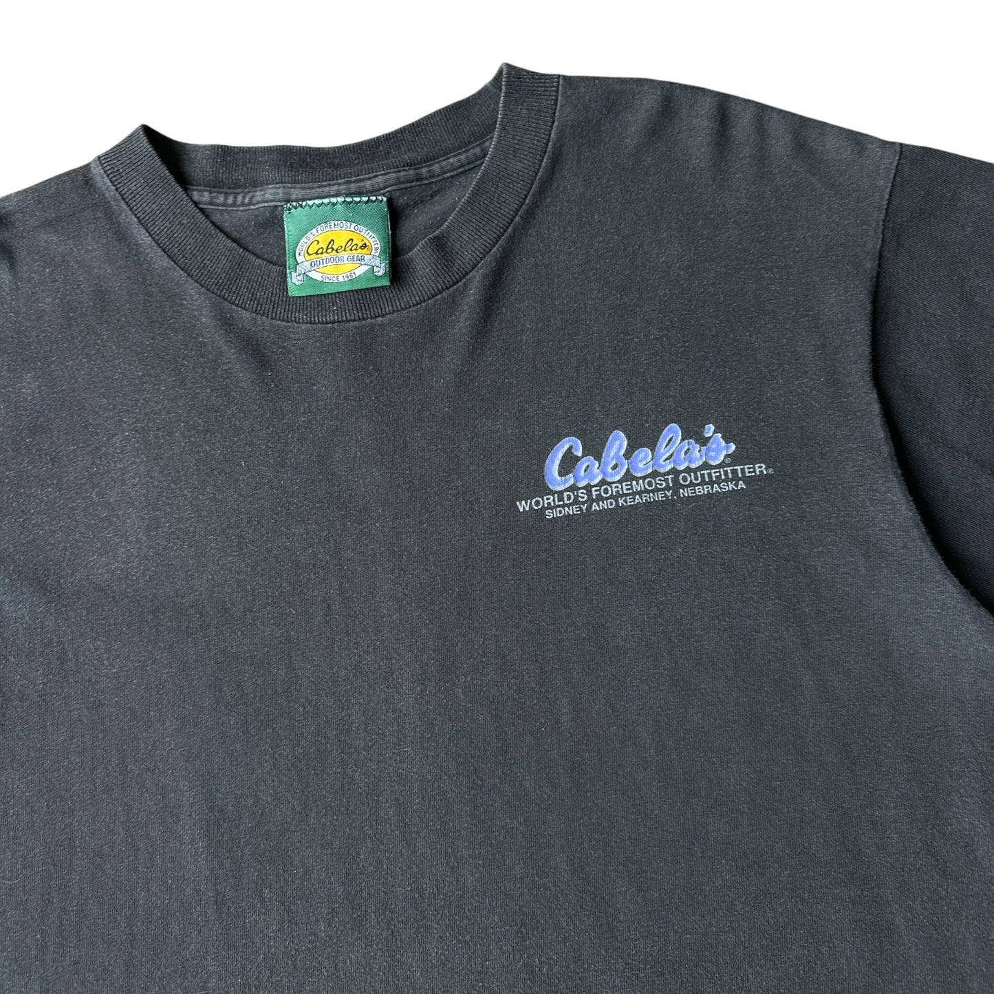 90s Cabelas elk tee S/M